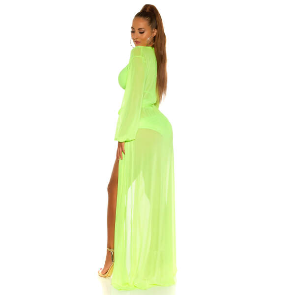 Koucla - Kimono - Beach - Gaas - Neon - Groen - Afbeelding 2