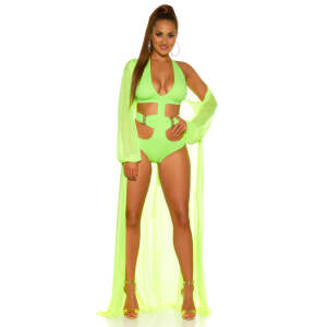 Koucla - Kimono - Beach - Gaas - Neon - Groen