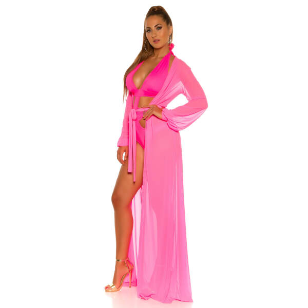 Koucla - Kimono - Beach - Gaas - Neon - Pink - Afbeelding 2