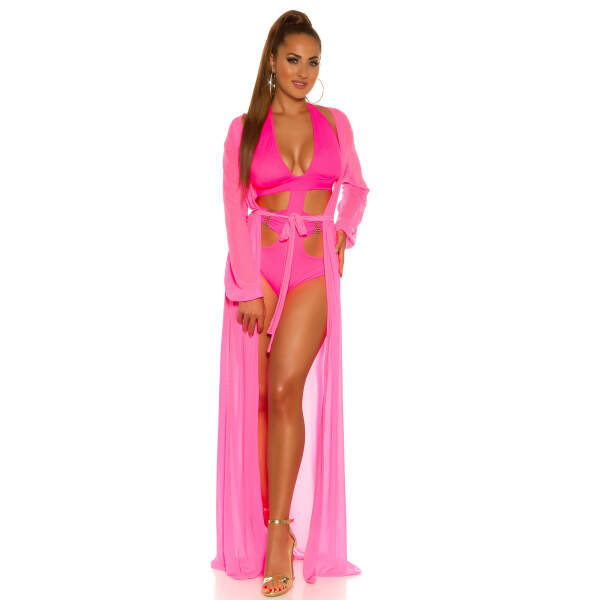 Koucla - Kimono - Beach - Gaas - Neon - Pink - Afbeelding 6