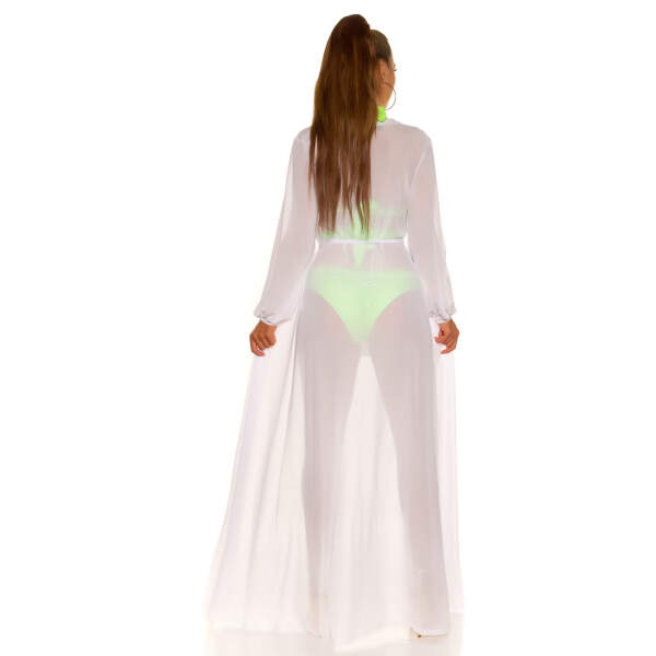 Koucla - Kimono - Beach - Gaas - Wit - Afbeelding 2