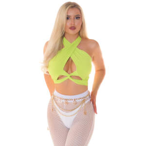 Koucla - Crop Top - Groen