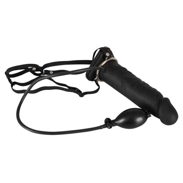 You2Toys - Opblaasbare Strap-On - Voorbind Harnas - Siliconen - Afbeelding 3