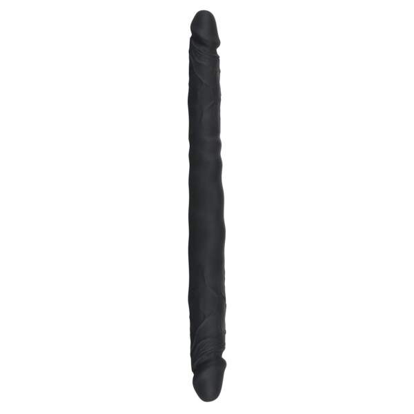 Bad Kitty - Dubbele Dildo - Dong - Zwart - Afbeelding 2