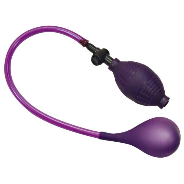 Bad Kitty - Anaal Ballon - Handpomp met Ventiel - Paars - Afbeelding 2