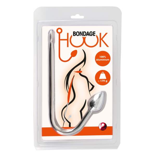 You2Toys - Metal Hook - Bondage Hook - Butt Plug - BDSM - Afbeelding 4