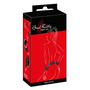 Bad Kitty - Waist Restraint - Bondage - Polsen - Zwart