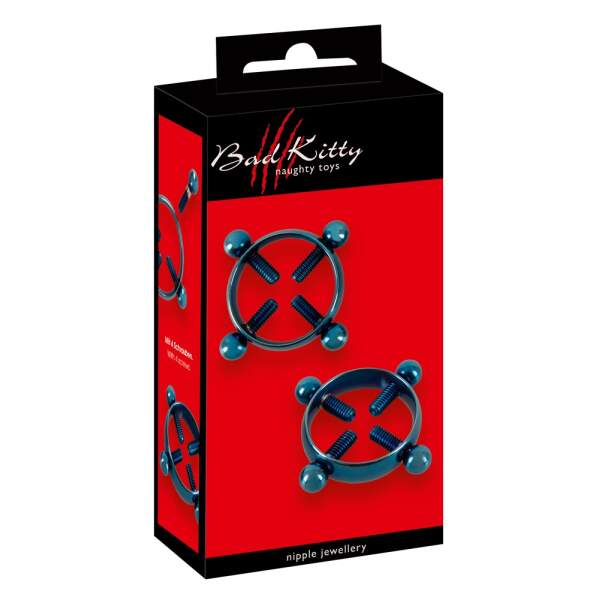 Bad Kitty - Tepelklemmen - Verstelbaar - Blauw - Afbeelding 2