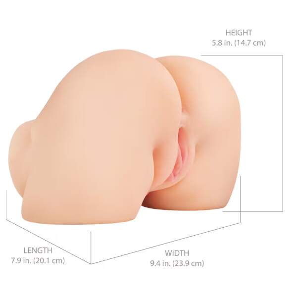 Torso Masturbator - Shake That Ass! - Automatisch - 2 Motoren - Afbeelding 3