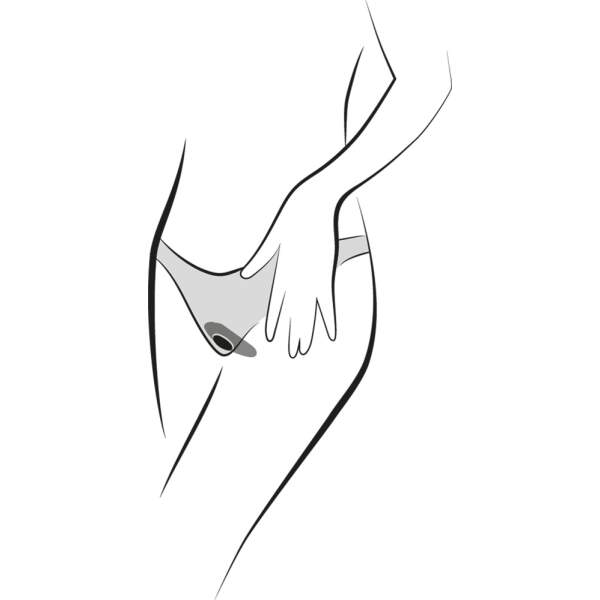 We-Vibe - Moxie+ - Panty Vibrator - Clitoris Vibrator - Zwart - Afbeelding 3