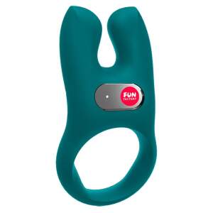 Fun Factory - NOS - Vibrerende Cockring - 2 Vingers - Aqua