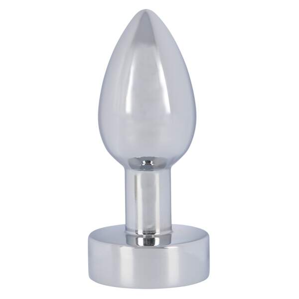 Anos - Heavy Butt Plug - Anale Plug - Met Vibratie - Metaal - Afbeelding 2