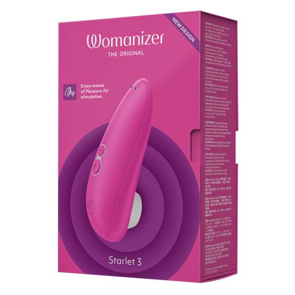 Womanizer - Starlet 3 - Clitoris Vibrator - Luchtdruk - Roze - Afbeelding 2