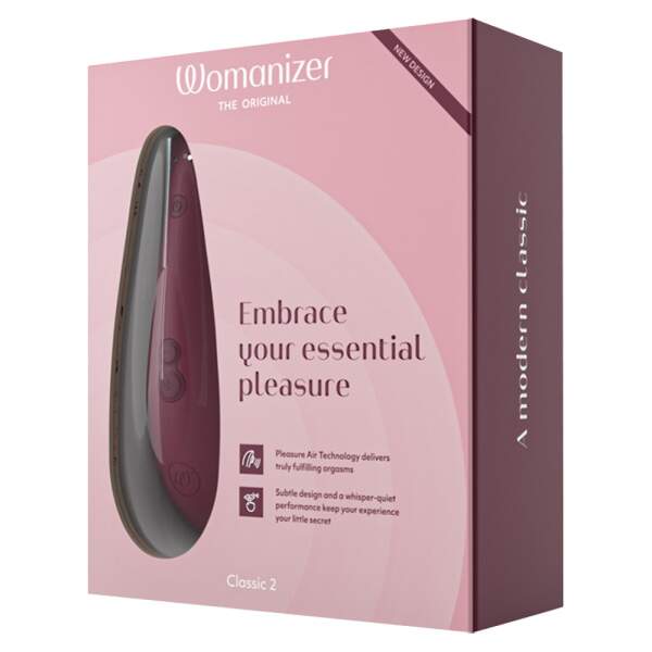 Womanizer - Classic 2 - Clitoris Stimulator - Luchtdruk - Rood - Afbeelding 5