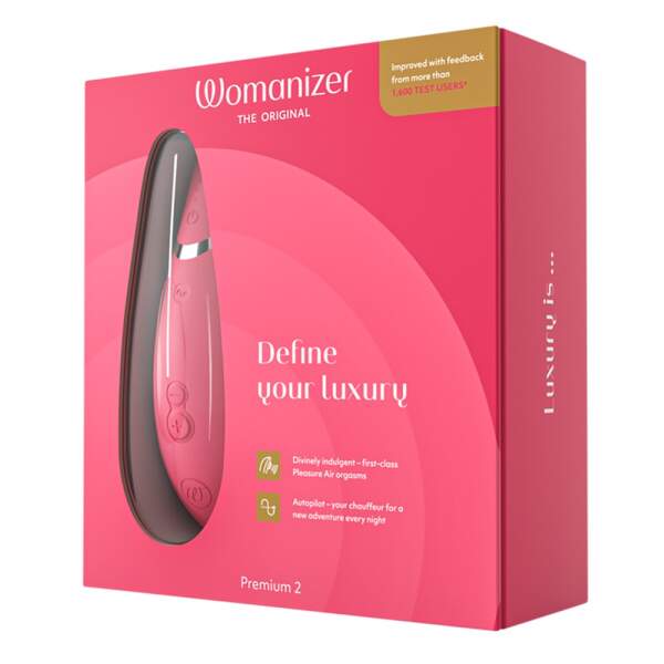 Womanizer - Premium 2 - Clitoris Vibrator - Luchtdruk - Roze - Afbeelding 5