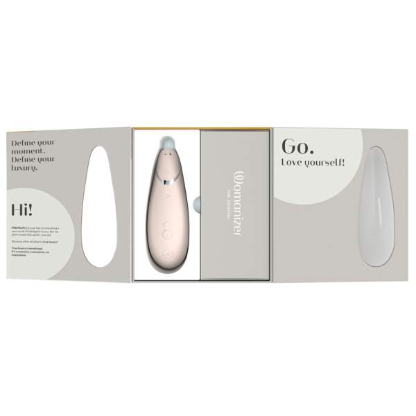 Womanizer - Premium 2 - Clitoris Vibrator - Luchtdruk - Grijs - Afbeelding 7