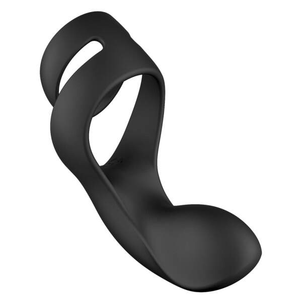 Svakom - Benedict - Double Ring Perineum Stimulator - Cockring - Zwart - Afbeelding 4