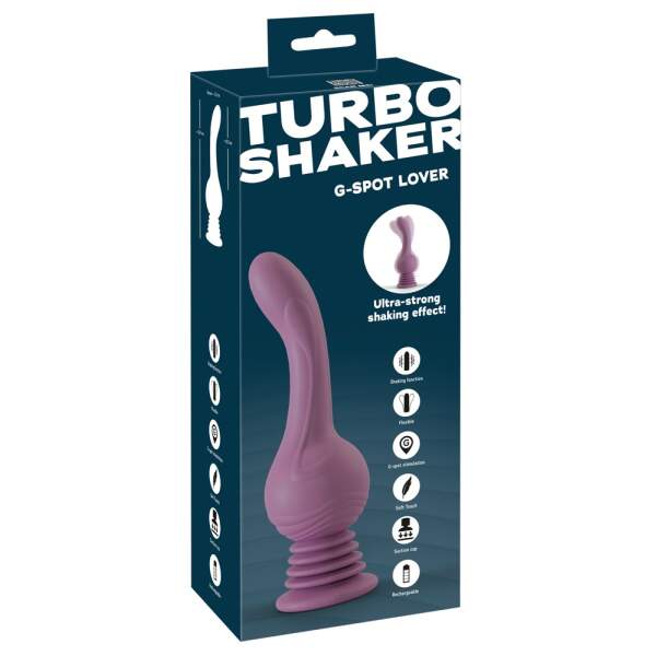 You2Toys - Turbo Shaker G-spot Lover - Vibrator - G-Spot - Remote - Paars - Afbeelding 6