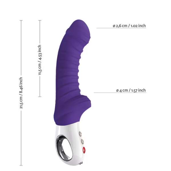 Fun Factory - Tiger G5 Vibrator - G-Spot Vibrator - Anale Vibrator - Prostaat Stimulator - Paars - Afbeelding 3