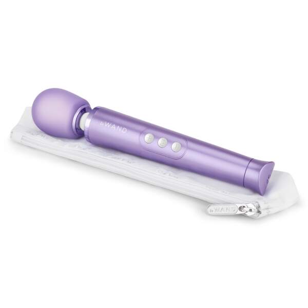 Le Wand - Wand Vibrator Petite - Oplaadbaar - Metallic Paars - Afbeelding 4
