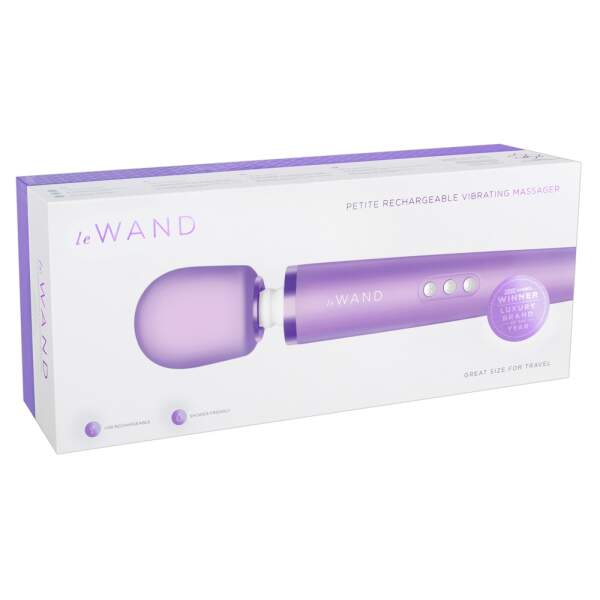 Le Wand - Wand Vibrator Petite - Oplaadbaar - Metallic Paars - Afbeelding 2
