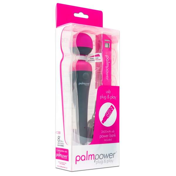 Palmpower - Wand Massager - Clitoris Vibrator - Oplaadbaar - Powerbank - Afbeelding 2