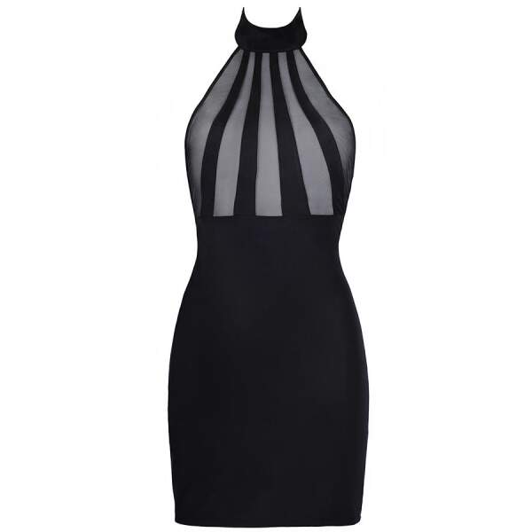 Axami - Jurk Calliope - Lycra - Gaas - Zwart - Afbeelding 4