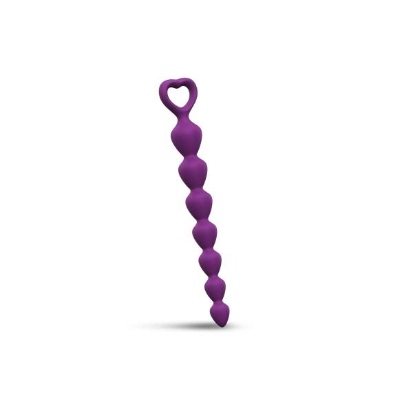 Love to Love - Bing Bang - Anal Beads - Maat S - Siliconen - Paars - Afbeelding 5