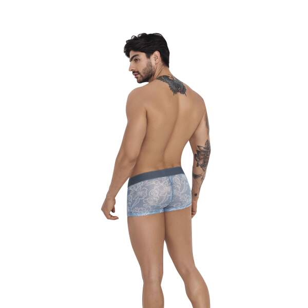 Clever Moda - Avalon Boxershort - Doorschijnend - Print - Blauw - Afbeelding 4