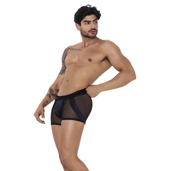 Clever Moda - Inferno Boxershort - Transparant - Brede Band - Zwart - Afbeelding 5