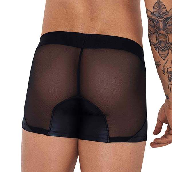 Clever Moda - Inferno Boxershort - Transparant - Brede Band - Zwart - Afbeelding 2