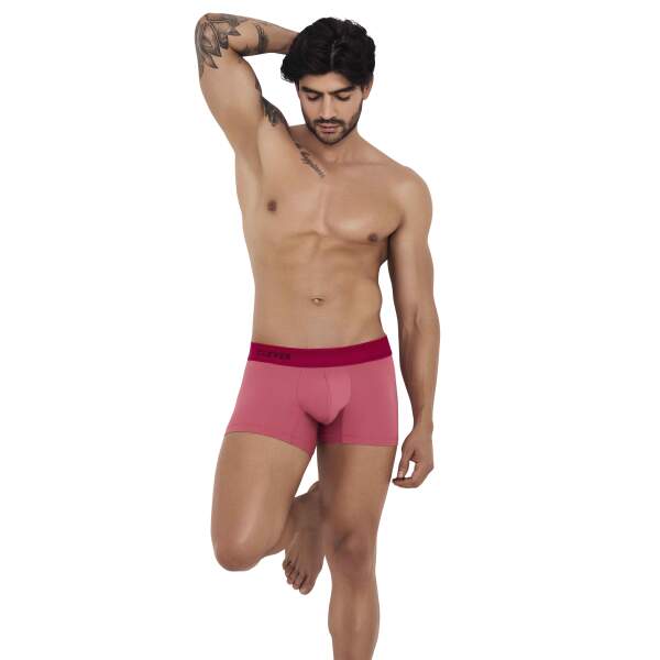 Clever Moda - Fervor Boxershort - Zacht Microvezel - Brede Band - Rood - Afbeelding 3