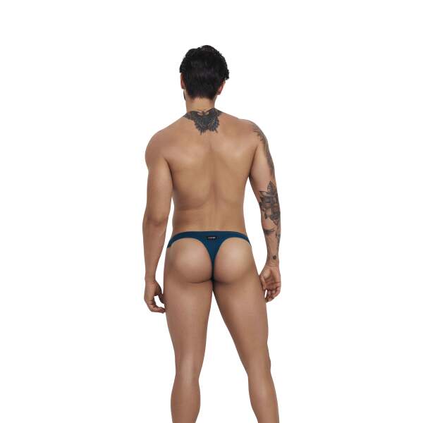 Clever Moda - Eros Latin Thong - Mannenstring - Gouden details - Petrol - Afbeelding 4