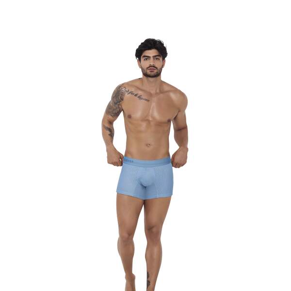 Clever Moda - Euphoria Boxershort - Mesh - Zacht Microvezel - Brede Band - Blauw - Afbeelding 3