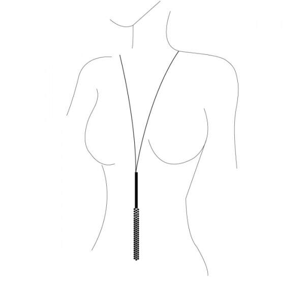 Bijoux Indiscrets - Halsketting Zweep - Metaal - Zilver - Afbeelding 4