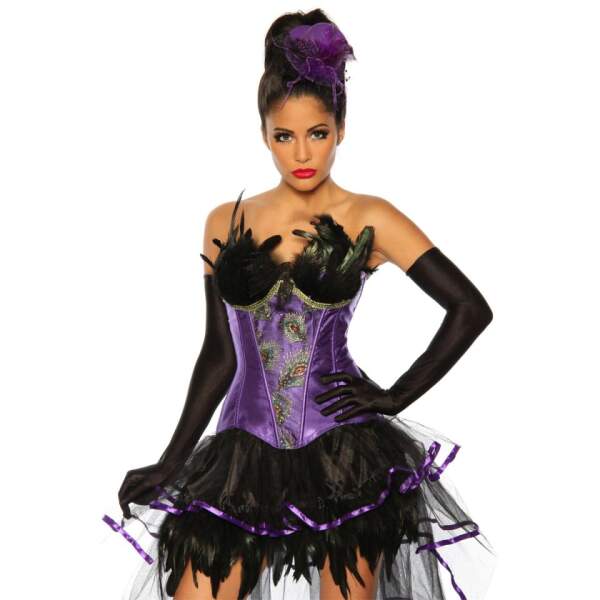 Corset Pauw Paars