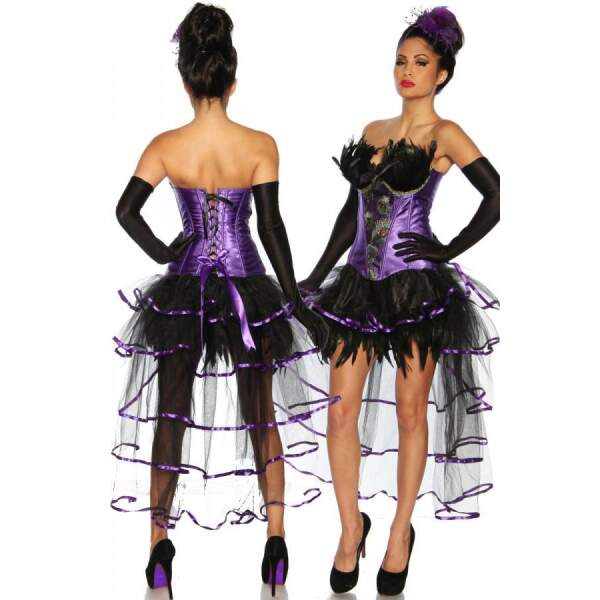 Corset Pauw Paars - Afbeelding 2