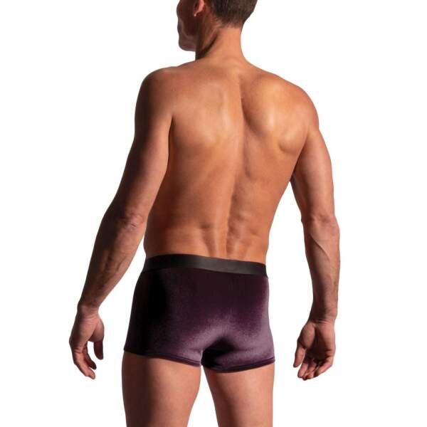 Manstore - M2234 - Micro Pants - Velours - Paars - Afbeelding 3