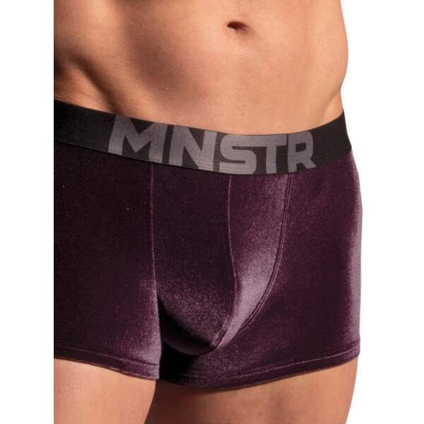 Manstore - M2234 - Micro Pants - Velours - Paars - Afbeelding 2