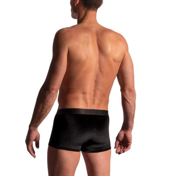 Manstore - M2234 - Micro Pants - Velours - Zwart - Afbeelding 3