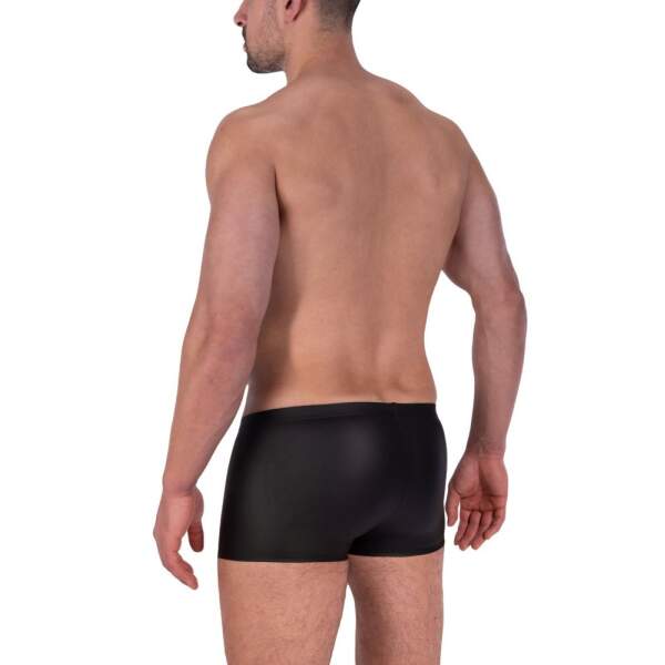 Manstore - M2326 - Zipped Pants - Dubbele Rits - Neopreenlook - Zwart - Afbeelding 4