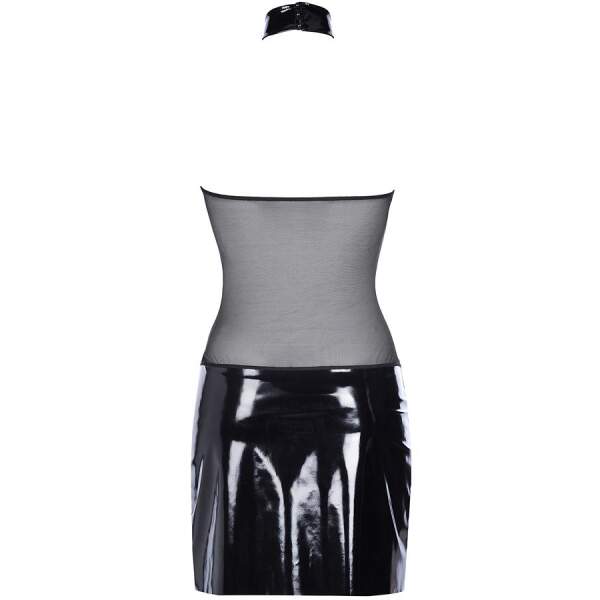 Axami - Jurk Gaia - Lak - Gaas - Zwart - Afbeelding 4