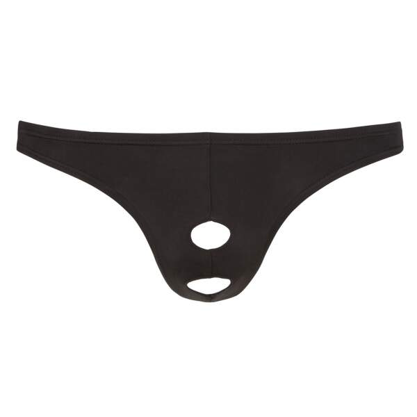Svenjoyment Underwear - String - Showmaster - Microvezel - Zwart - Afbeelding 4