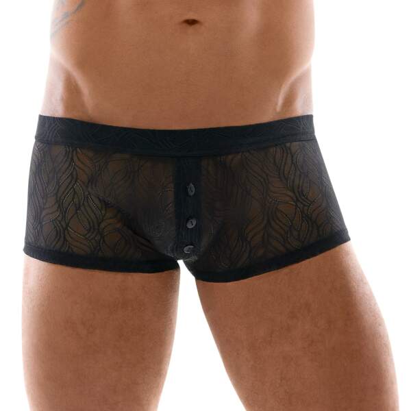 Svenjoyment - Short - Motief - Kant - Zwart - Afbeelding 4