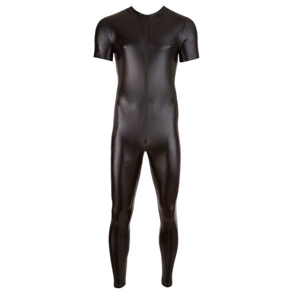 Svenjoyment - Catsuit - Wetlook - Zwart - Afbeelding 5