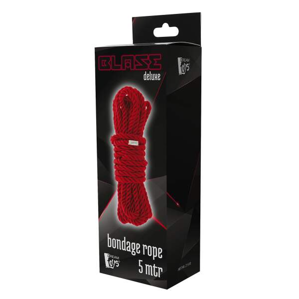 Blaze - Bondage Rope - 5 Meter - Rood - Afbeelding 2