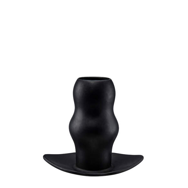 Dream Toys - Holle Tunnel Butt Plug - Siliconen - Zwart