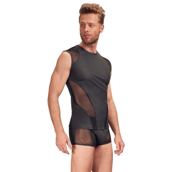 NEK - Wetlook Short - Gaas - Rits - Zwart - Afbeelding 4