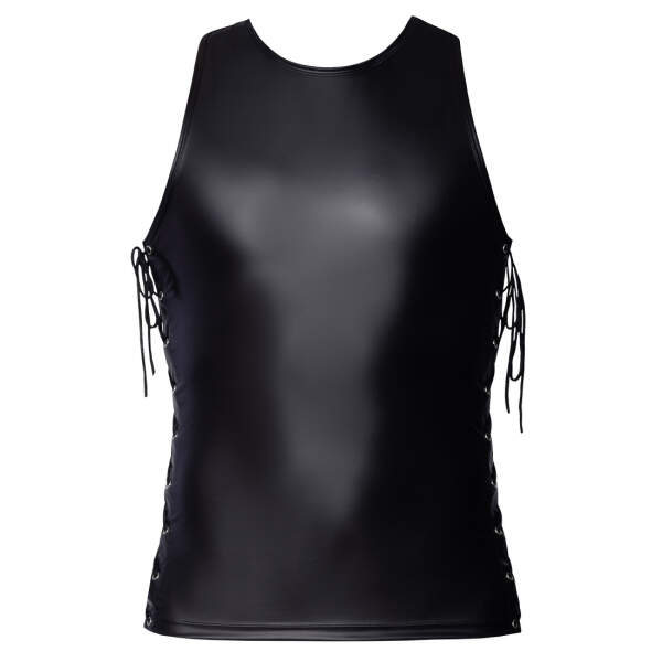 Svenjoyment - Shirt - Veters - Wetlook - Zwart - Afbeelding 5