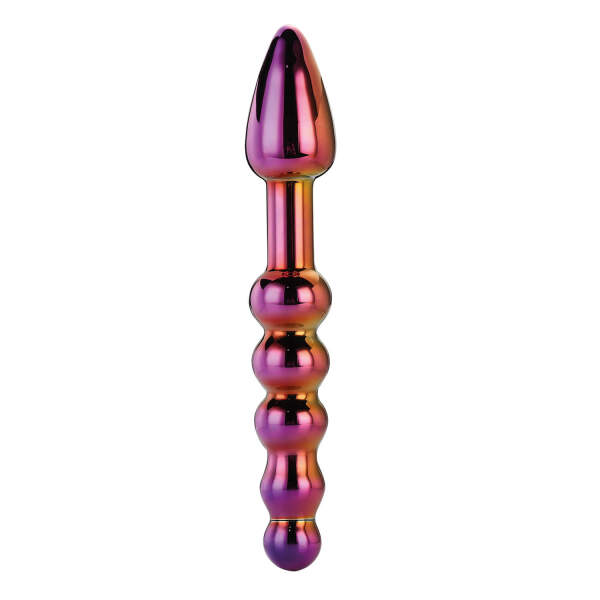 Dreamtoys - Rigged Anal Dildo - Borosilicate Glas - Multicolor - Afbeelding 2